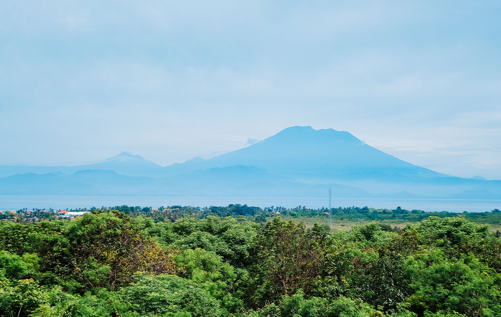 Villa Utopia Lembongan Mount Agung View